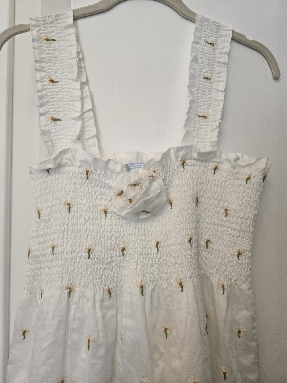 Hill House Rosetta Nap Dress in Daisy Organza